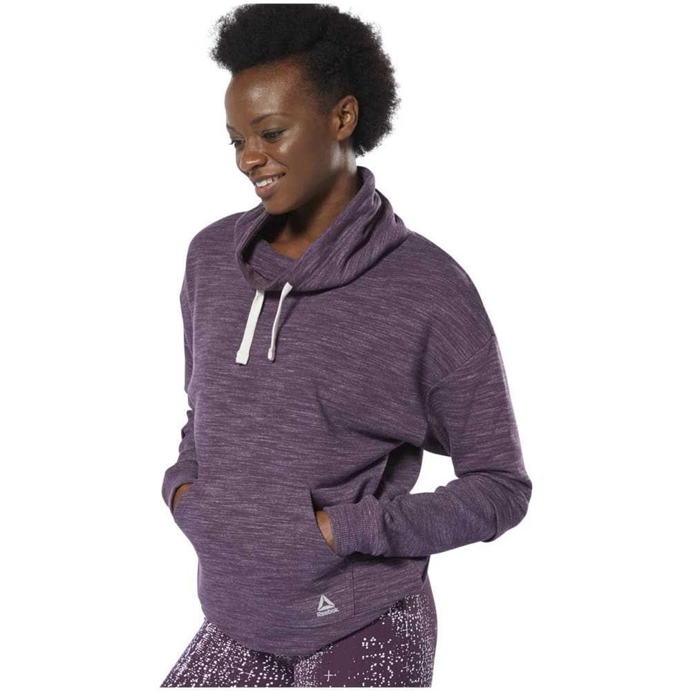 Felpe Training Essentials Marble Cowl Neck Abbigliamento Donna Xl - Foto 2