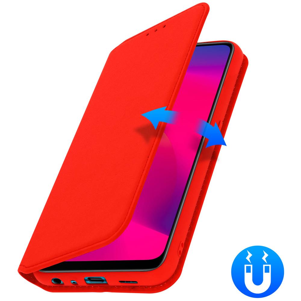 Custodia Per Oppo A9 2020 Copertina Portacarte Supporto Magnetica - Foto 2