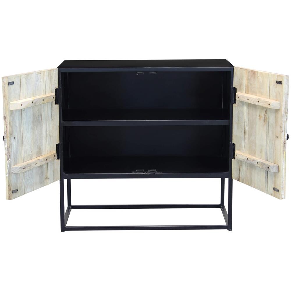 Spiral - Madia 2 Ante Legno E Ferro - Foto 4