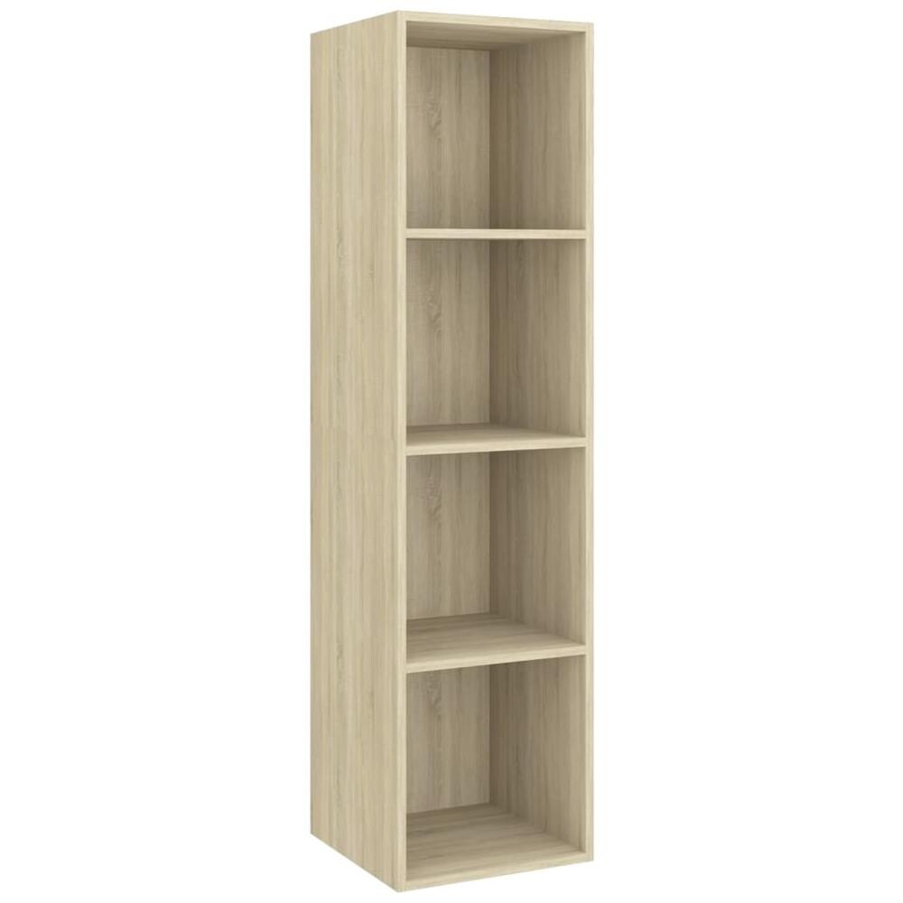 Mobile TV Parete Rovere Sonoma 37x37x142,5cm Legno Multistrato - Foto 1