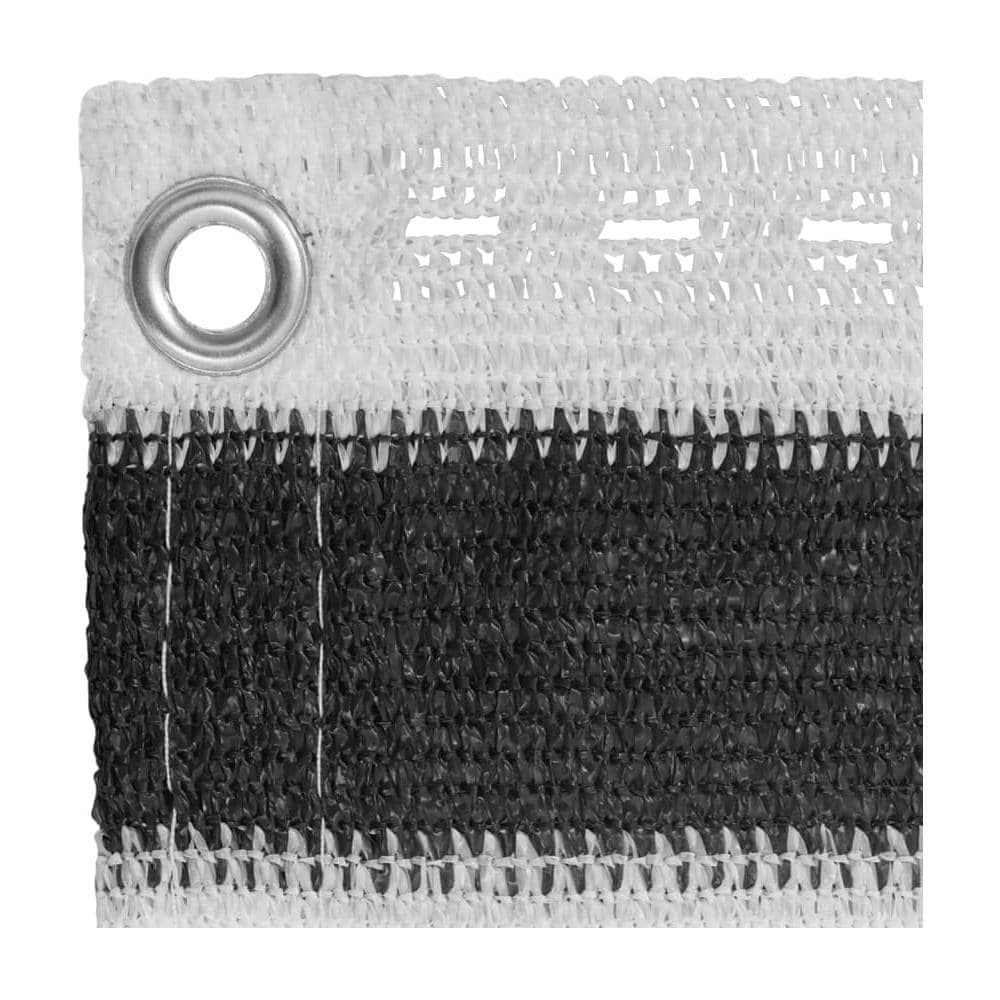 Paravento da Balcone HDPE 120x600 cm Antracite e Bianco - Foto 5