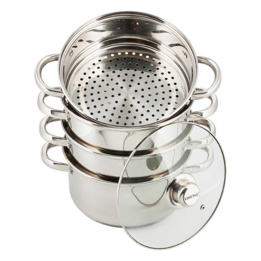 Steam Pot Kinghoff 5 Elem. 20 Cm Kh-3322 - Foto 2