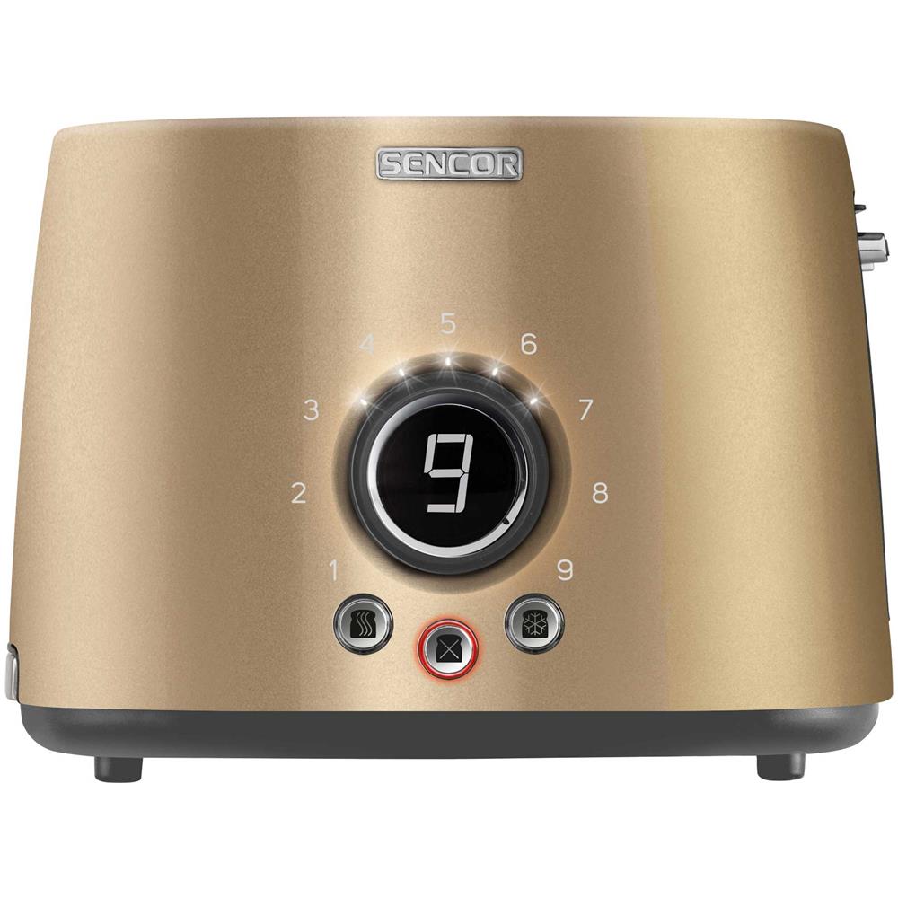 Tostapane Digitale STS 6057CH 2 Fette Potenza 1000 Watt Colore Champagne - Foto 1