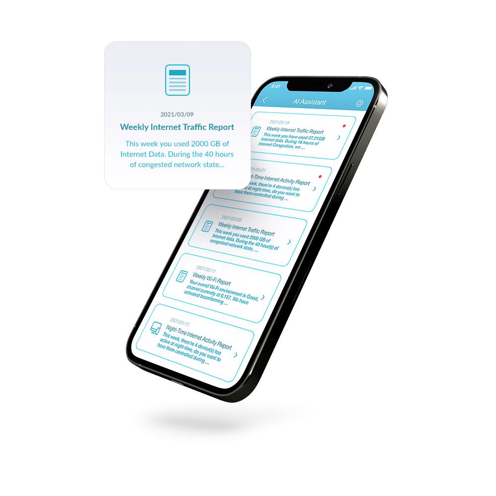 EAGLE PRO AI AX3200 Dual-band (2.4 GHz / 5 GHz) Wi-Fi 6 (802.11ax) Bianco 2 Interno - Foto 14