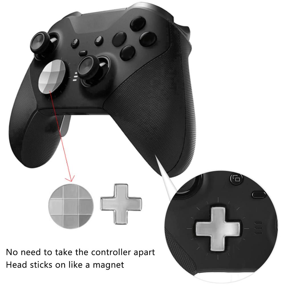 Pulsanti Sostitutivi Per Xbox One Elite / Elite Series 2 Silver - Foto 2