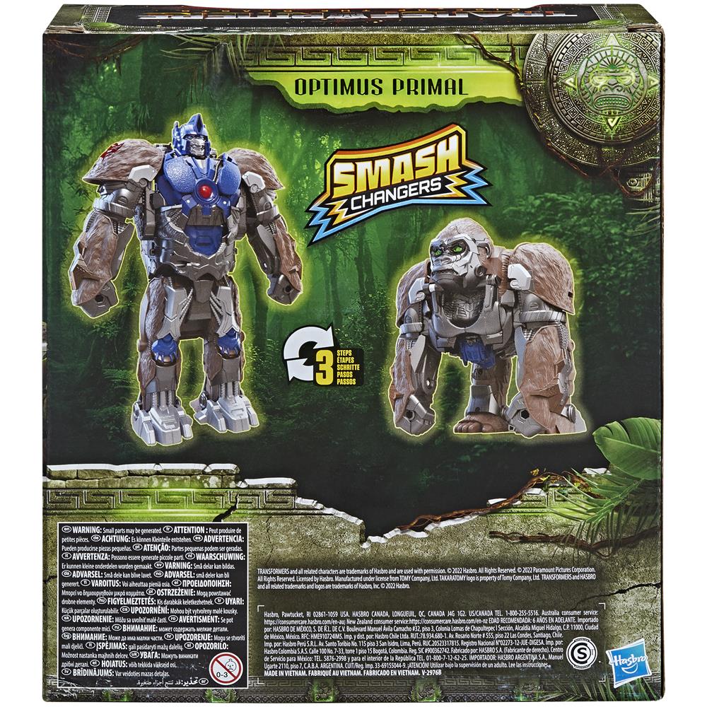 Transformers Rise Of The Beasts - Beast Alliance - Smash Changers - Optimus Primal - Foto 18