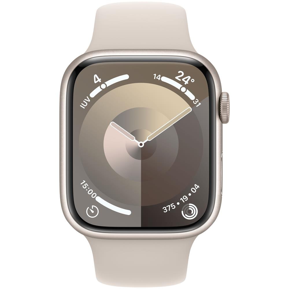 Watch Series 9 GPS + Cellular Cassa 45mm in Alluminio Galassia con Cinturino Sport Galassia - M /L - Foto 2