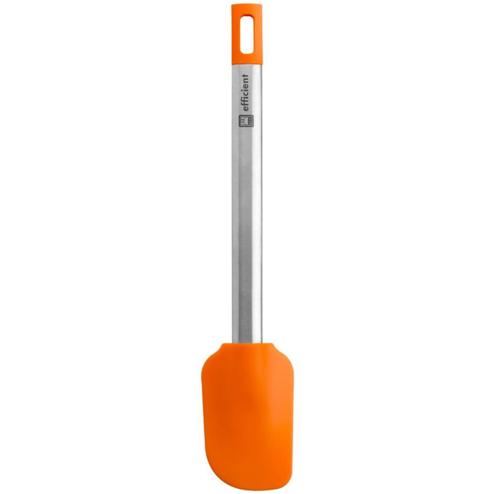 Espátula Pastelaria Efficient A195006 Colore Acciaio inox Arancio - Foto 1