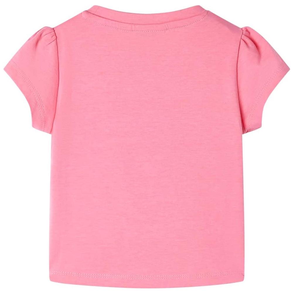 Maglietta da Bambina Rosa Fluo Brillante 92 - Foto 2