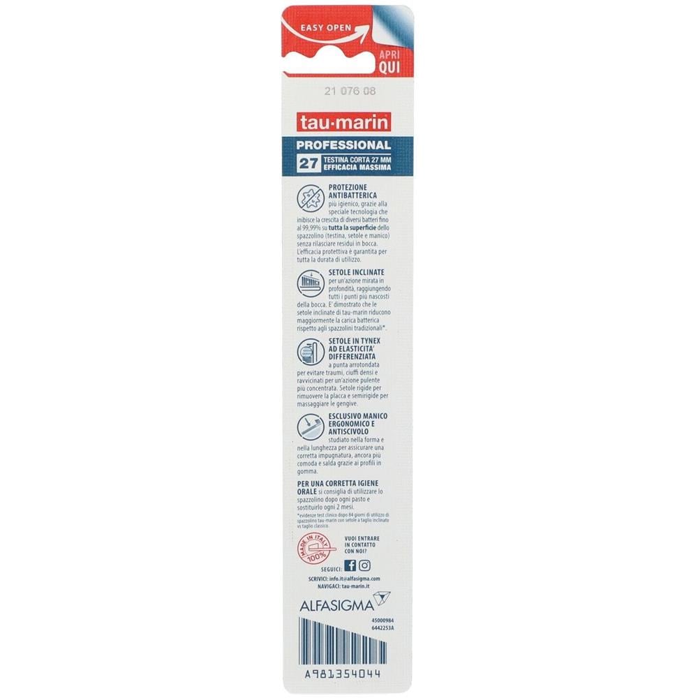 Taumarin Spazzolino Professional 27 Duro con Antibatterico - Foto 1