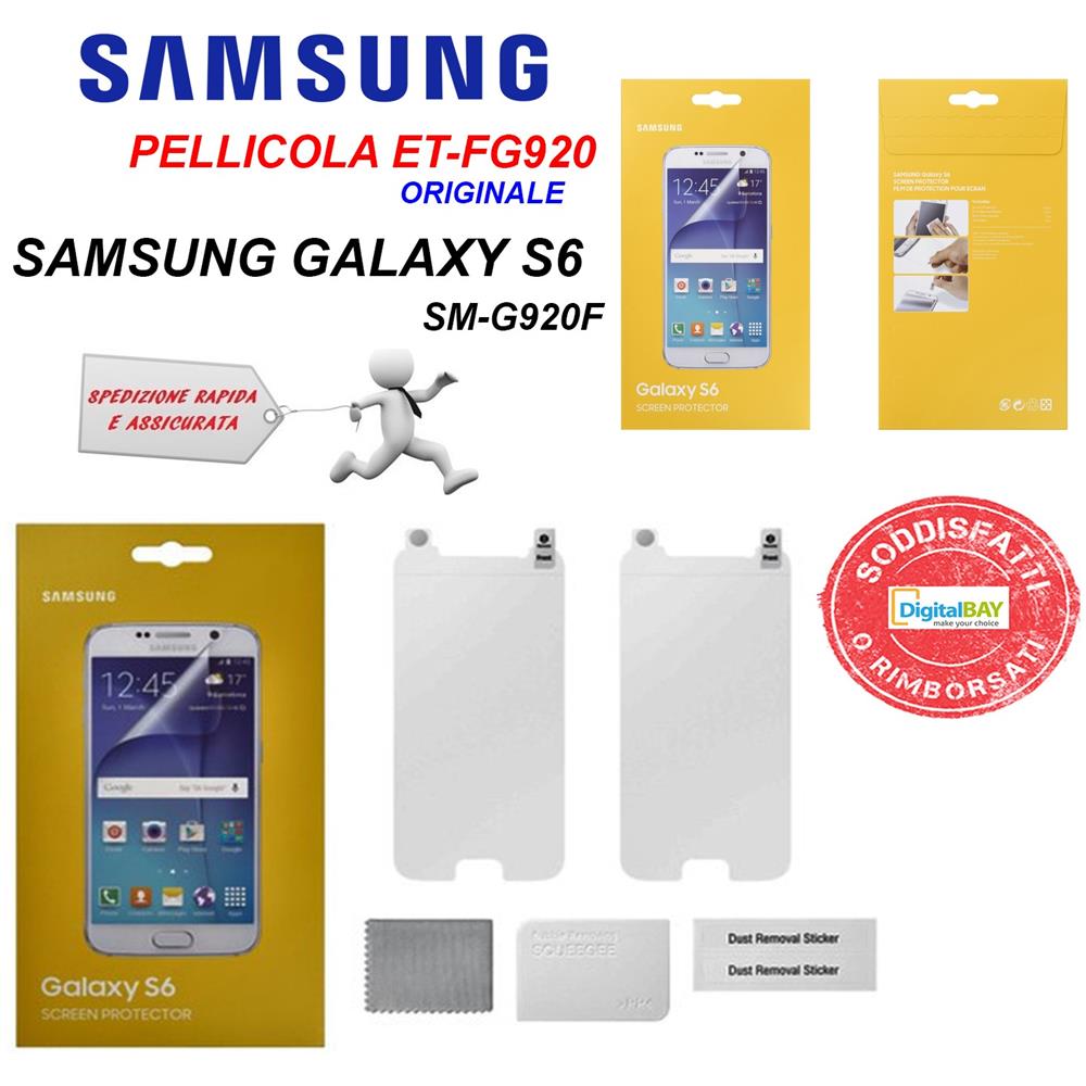 Pellicola Proteggi Schermo per Galaxy S6 - Foto 8