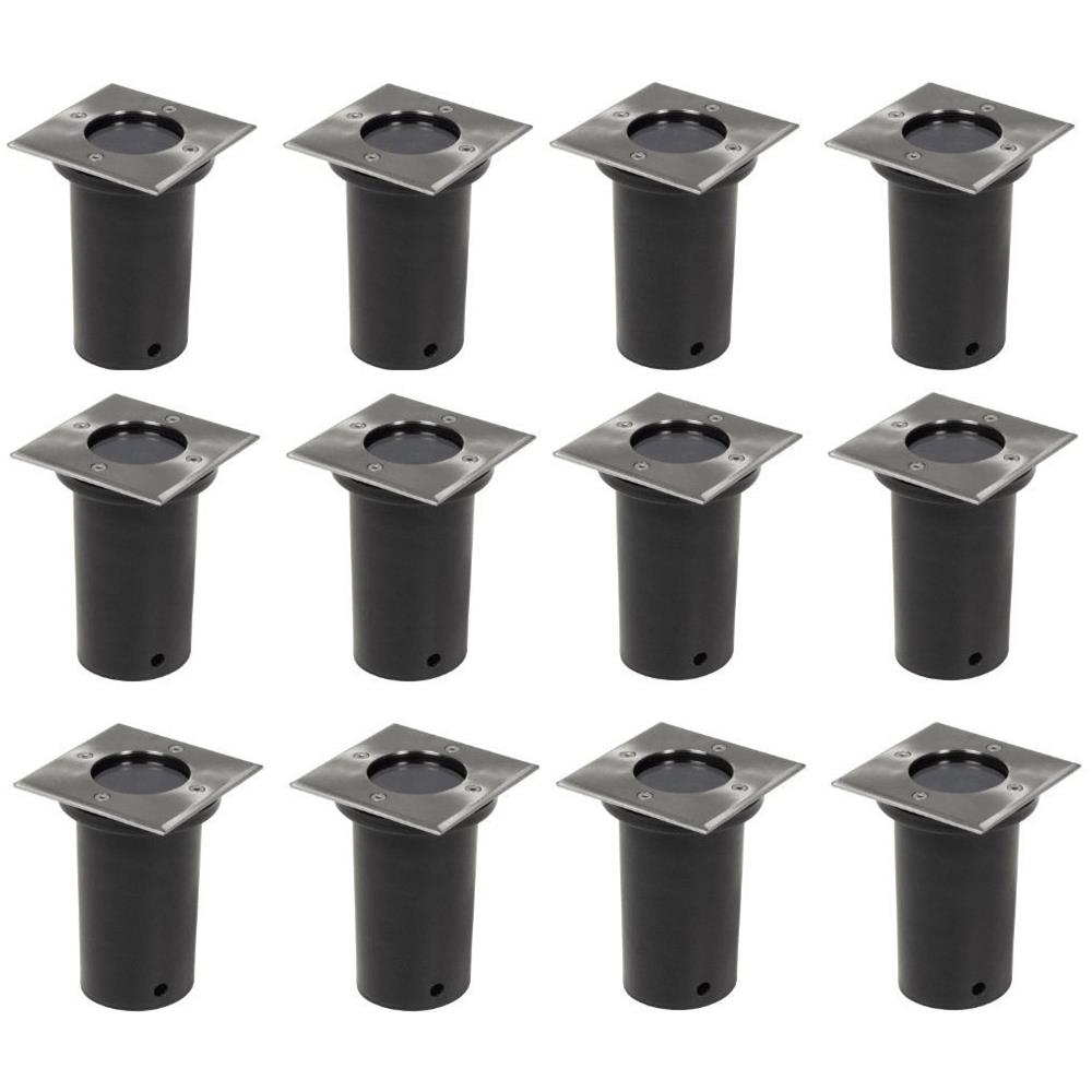 Faretti Carrabili 12 pz per Esterni Quadrati - Foto 1