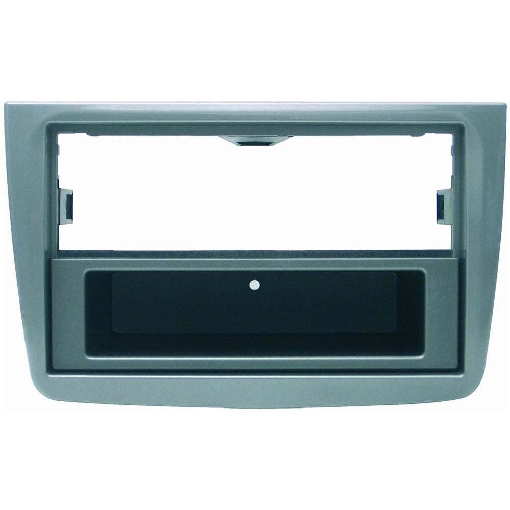Phonocar - Adattatore autoradio 03430 Mascherina con foro ISO colore nero Mazda 3 03>08