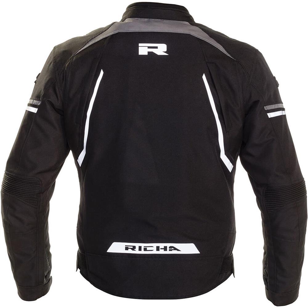 Giacca Impermeabile Moto Richa Gotham 2 X Nero (xxxxl, Nero) - Foto 2