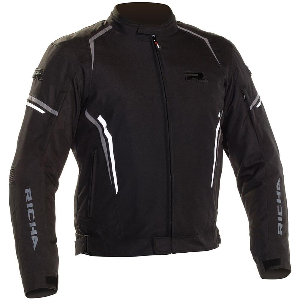 Giacca Impermeabile Moto Richa Gotham 2 X Nero (xxxxl, Nero) - Foto 1