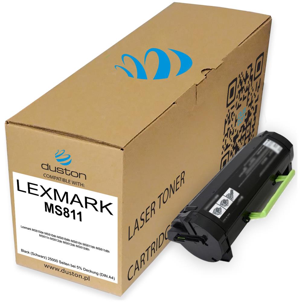 TONER COMPATIBILE - 2x 52d2h00, 522h Negro Compatible Con Lexmark Ms810de Ms810dn Ms810dtn Ms810n Ms811dn Ms811dtn Ms811n Ms812de Ms812dn Ms812dtn - Foto 2