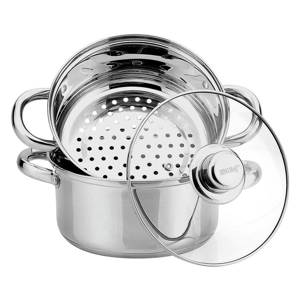 Steam Pot Kinghoff 3 Elem. 24 Cm Kh-3318 - Foto 5