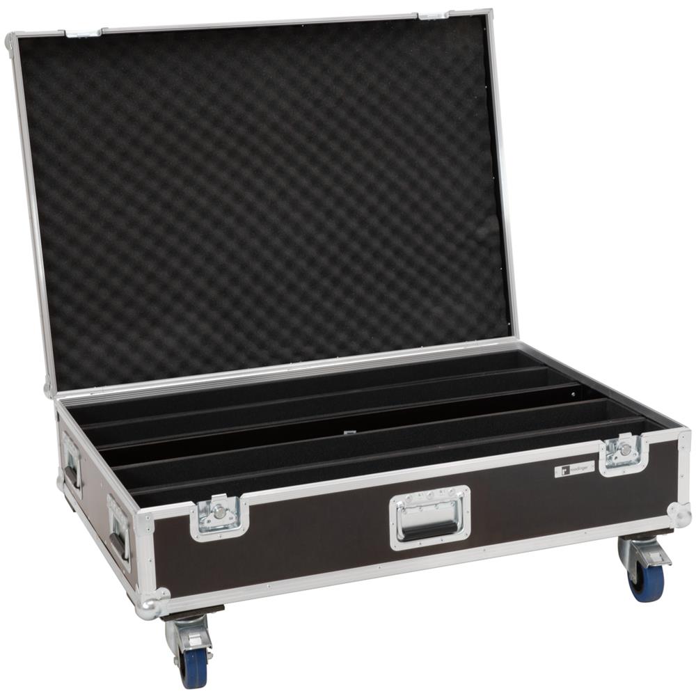 Flightcase 4x Led Ip T-pix 8 Qcl / t-pix 12 Hcl With Wheels - Foto 1