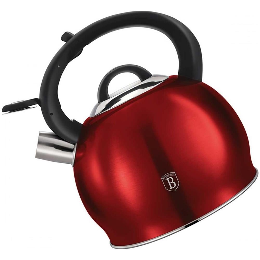 Bollitore 3l Con Fischio Bh-1074 Borgogna - Foto 2
