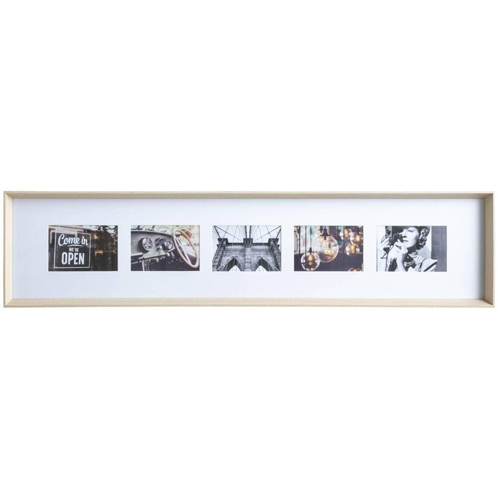 Cornice Portafoto Axel, 22 X 97 Cm, Colore: Nero - Foto 1
