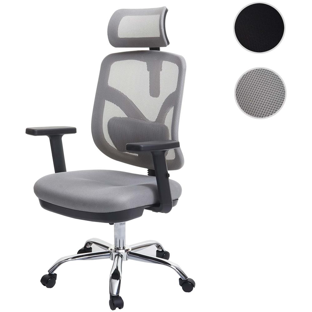 Mendler - Sedia Poltroncina Lounge Girevole Hwc-f19 Metallo Cromato