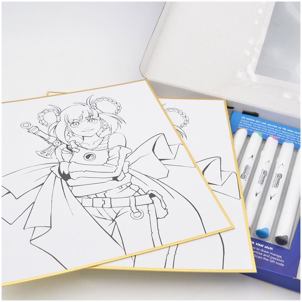 Kit Per Disegnare My Hero Go Manga - Lisa - Foto 1