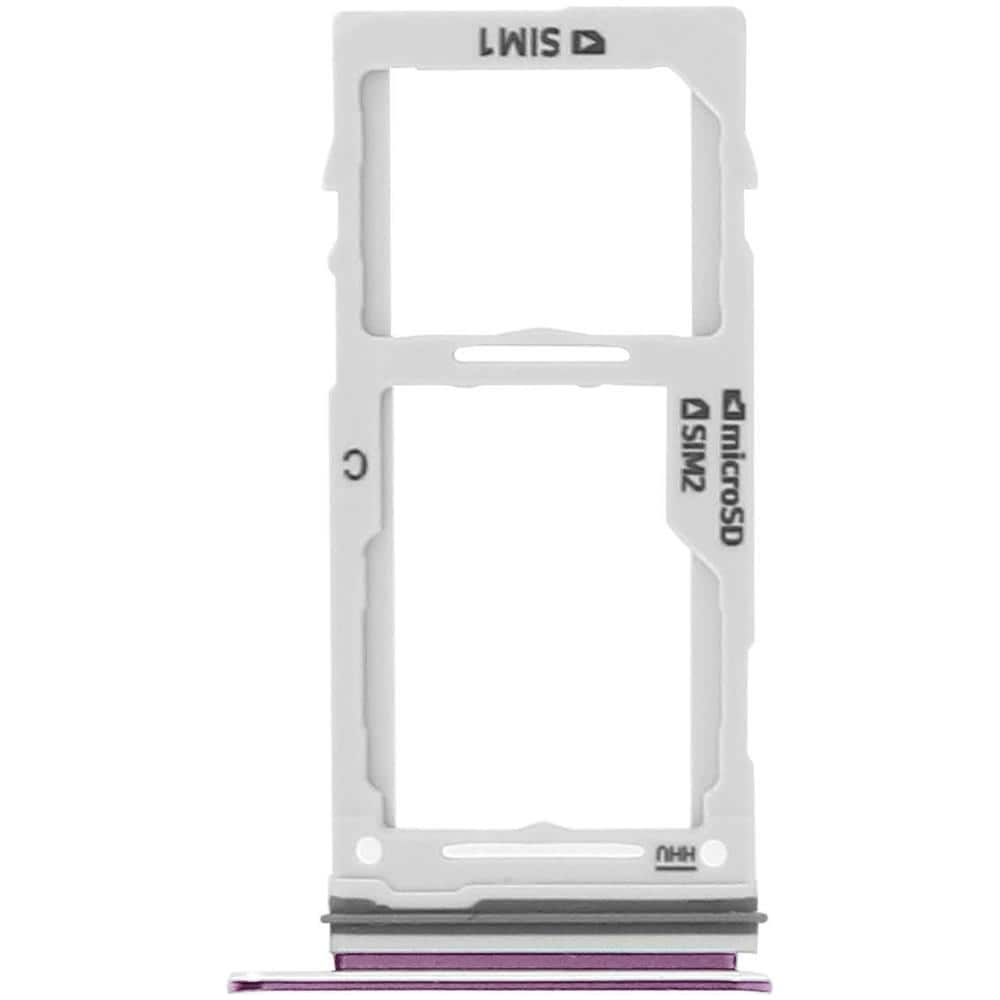 Carrellino Scheda Sim Per Samsung Galaxy Note 9 Compatibile Nero - Foto 1