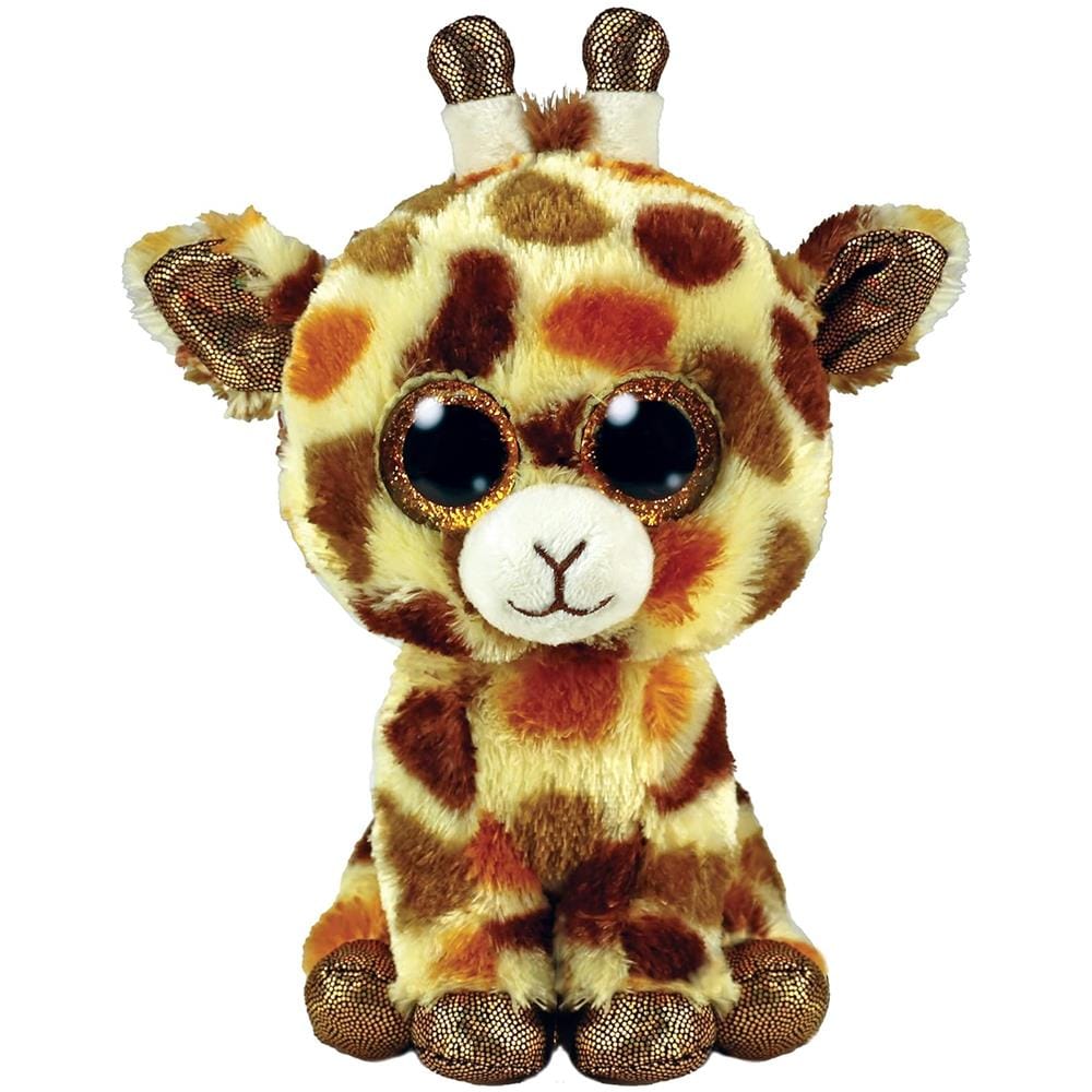 Peluche Beanie Boos Giraffa Stilts Giallo e Marrone 15 Cm - Foto 1