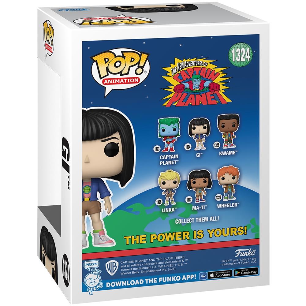 Captain Planet And The Planeteers Pop! Animation Figure Gi 9 Cm - Foto 4