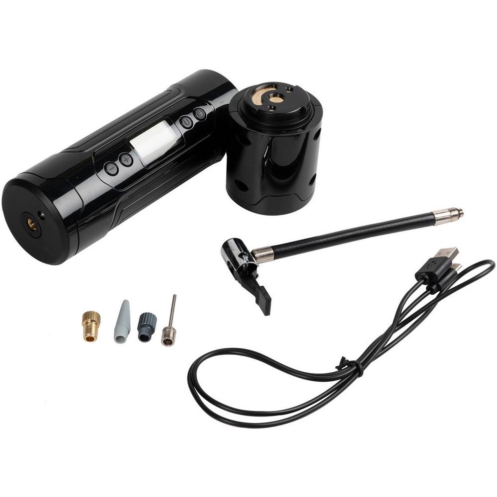 Pompa Elettrica Turbo La Gazzetta Dello Sport, Per Gonfiare Pneumatici Di Biciclette, Auto, Scooter, Materassini E Palloni. Compreso Di Powerbank E Luce A Led - Foto 1