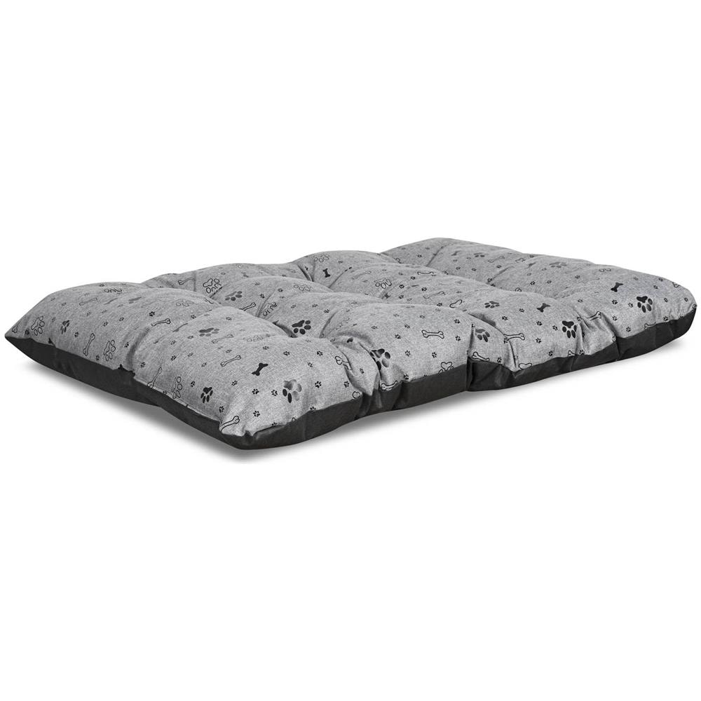 120x80 cm PRESTIGE Letto per cani impermeabile Ossa nere - Foto 2