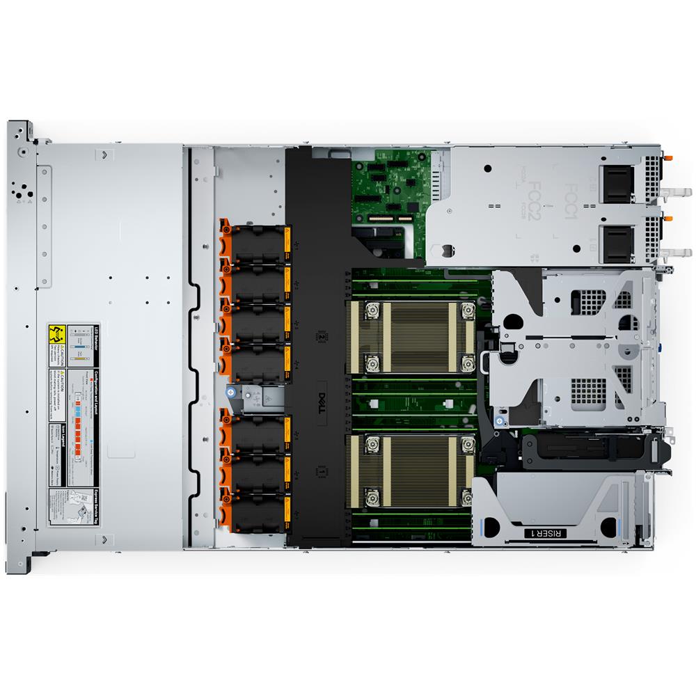 PowerEdge R660XS server 960 GB Rack (1U) Intel® Xeon® Silver 4514Y 2 GHz 64 GB DDR5-SDRAM 1100 W - Foto 5
