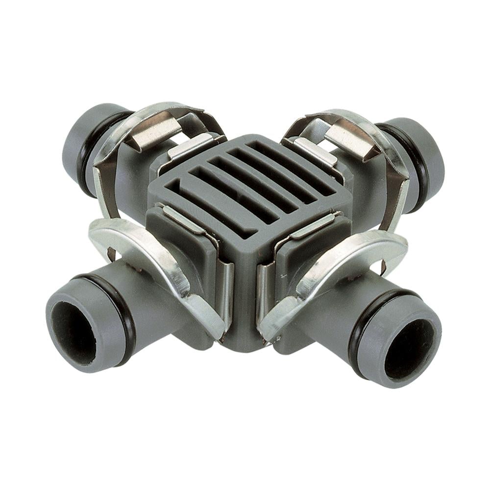 Raccordo A 4 Vie 13 Mm (1/2") Micro Drip System - Foto 1