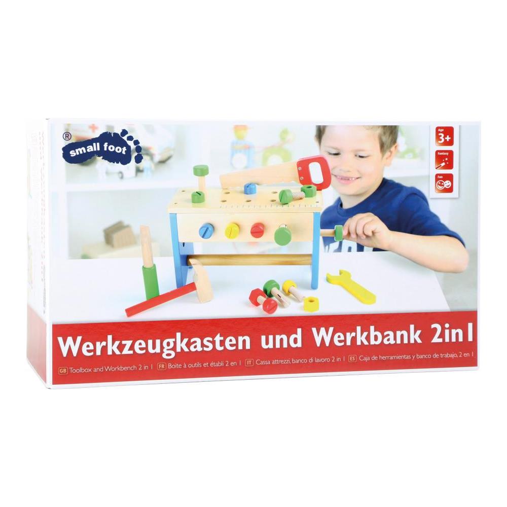 Cassetta E Banco Degli Attrezzi 2 In 1 Legler - Foto 3