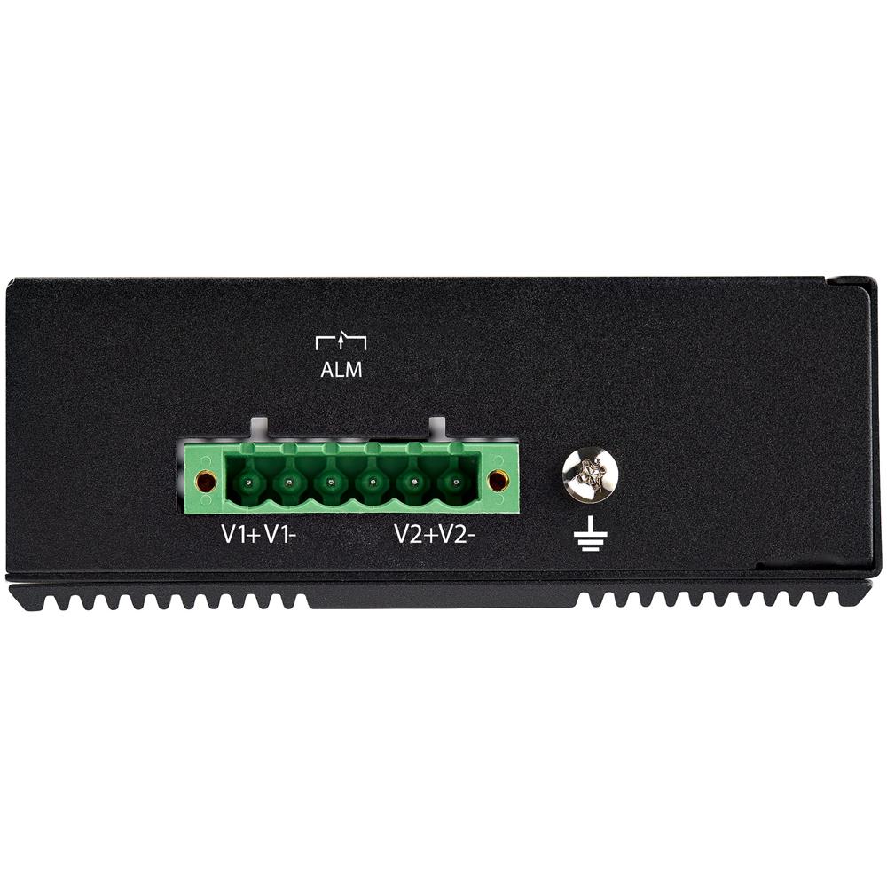Switch Ethernet 8 porte industriale - Power over Ethernet switch di rete Gigabit 30W - Commutatore di reta lan Gb non gestita - Robusta desktop switch 8x RJ45 PoE+ / IP-30 -40&deg;C a 75&deg;C - Foto 2