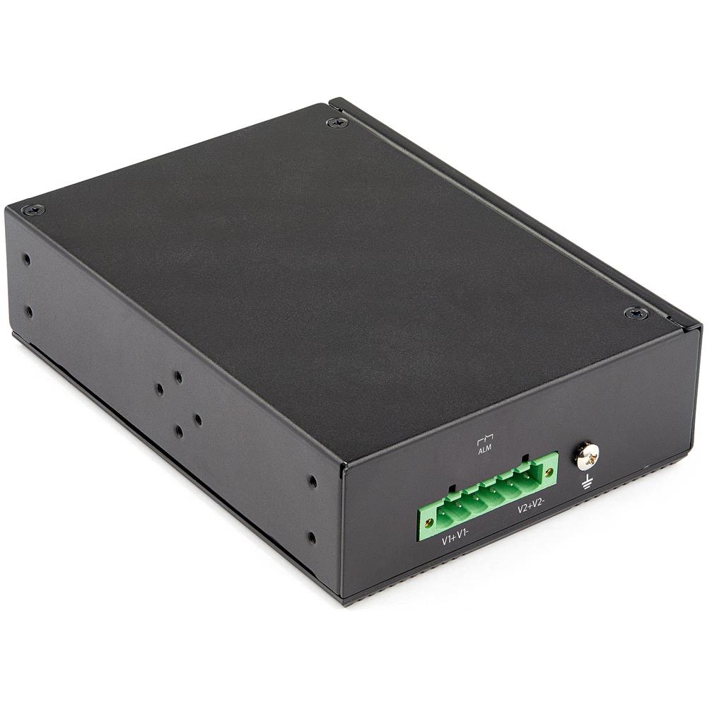 Switch Ethernet 8 porte industriale - Power over Ethernet switch di rete Gigabit 30W - Commutatore di reta lan Gb non gestita - Robusta desktop switch 8x RJ45 PoE+ / IP-30 -40&deg;C a 75&deg;C - Foto 4