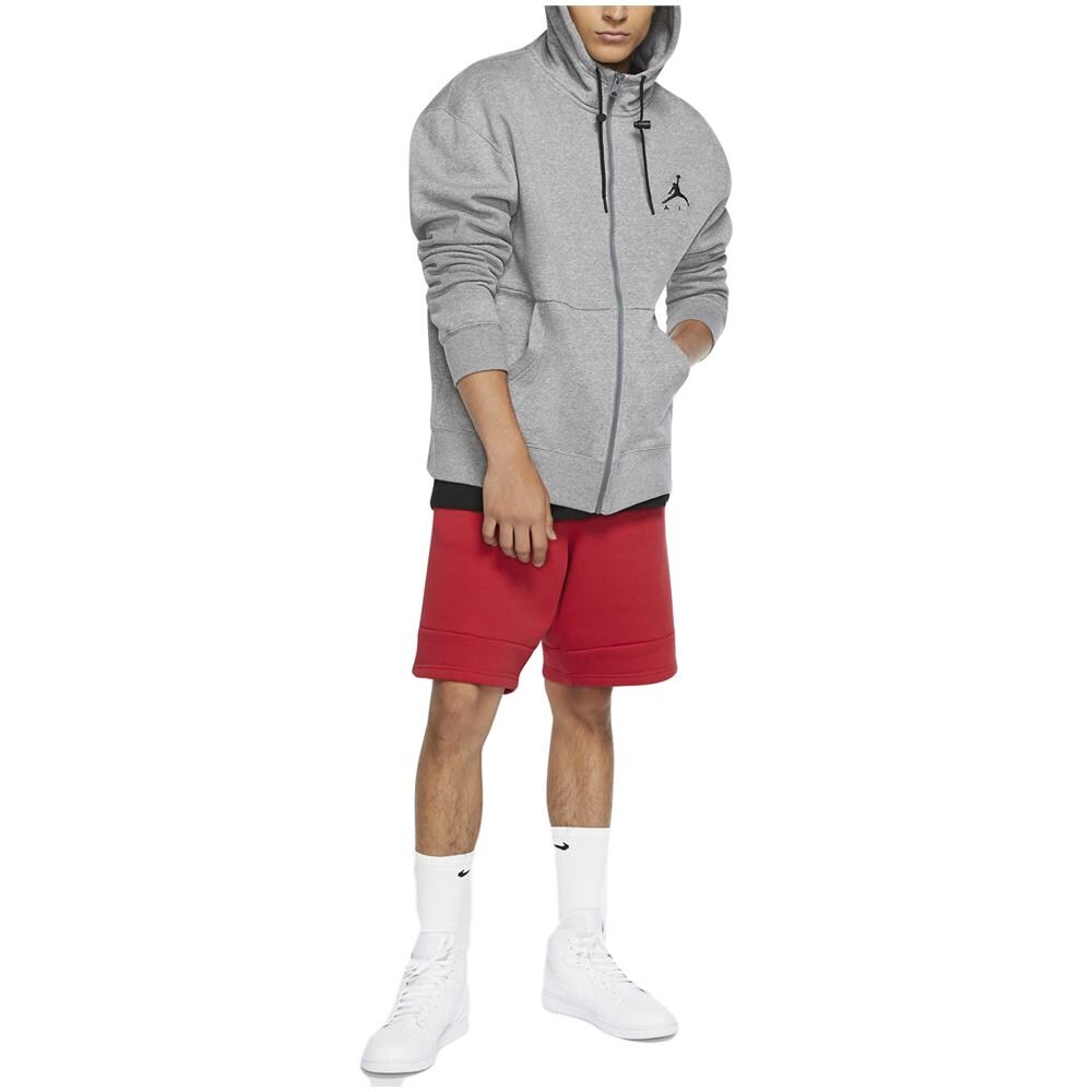 Felpa Da Uomo Con Cappuccio E Full Zip Jumpman Air Grigia Taglia Xxl Codice Ck6679-091 - Foto 6