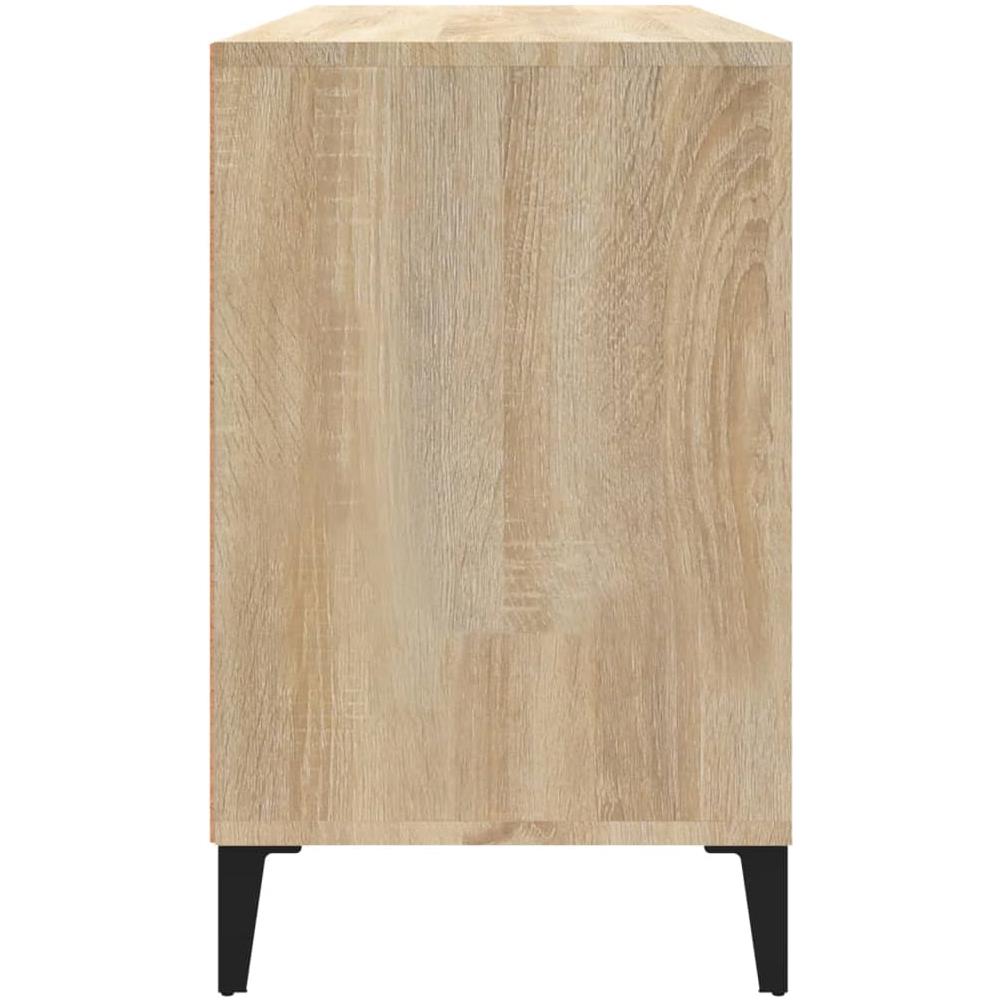 Scarpiera Rovere Sonoma 102x36x60 Cm In Legno Multistrato - Foto 8