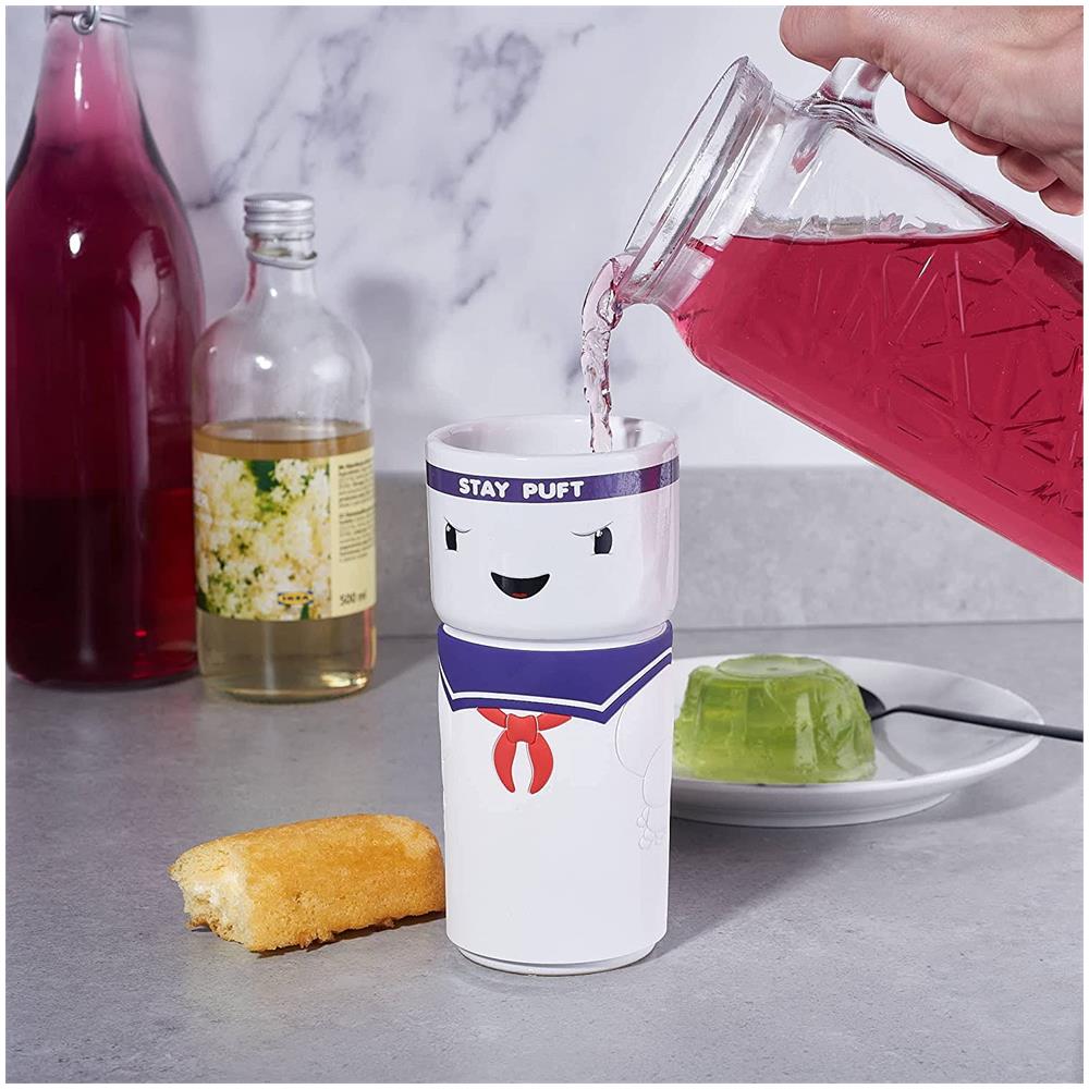 Numskull - Ghostbusters - Stay-puft Marshmallow Man Coscup Tazza Termica Riutilizzabile - Foto 7
