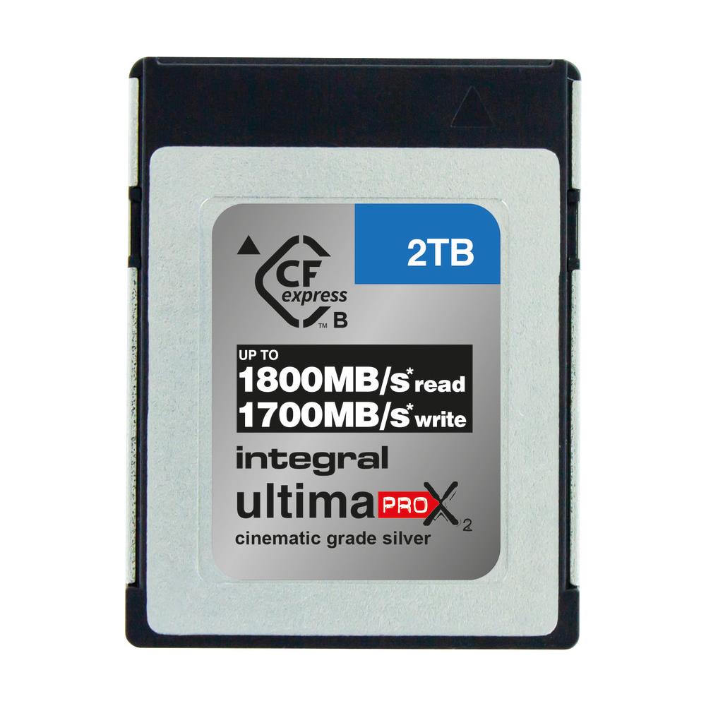 2TB UltimaPro X2 CFexpress Cinematic Silver Type B 2.0 Card - Foto 1