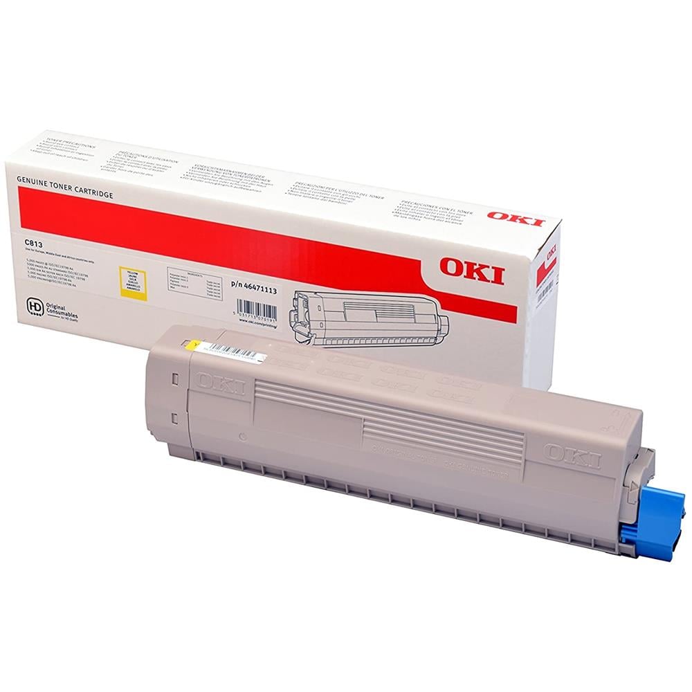 46471113 Toner Originale Giallo per C800-Serie Capacità 5000 Pagine - Foto 1