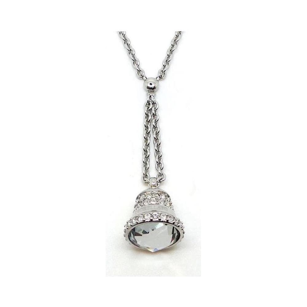 Collana Din Don Donna Pendente Campane Cristalli Big Sti01 - Foto 2