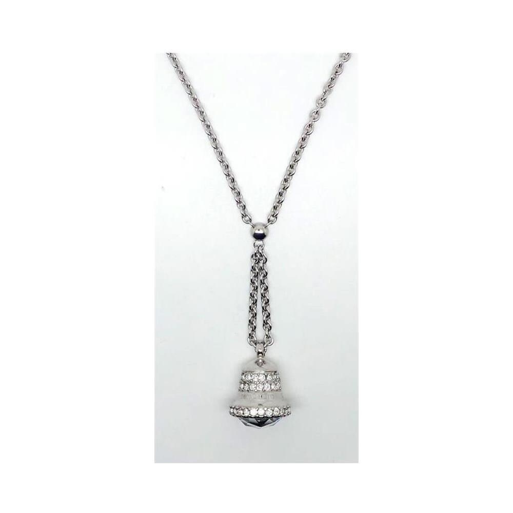 Morellato Collana Abbraccio Con Due Pendenti In Acciaio E Cristalli – Gioiello Donna, Regalo In Confezione Originale