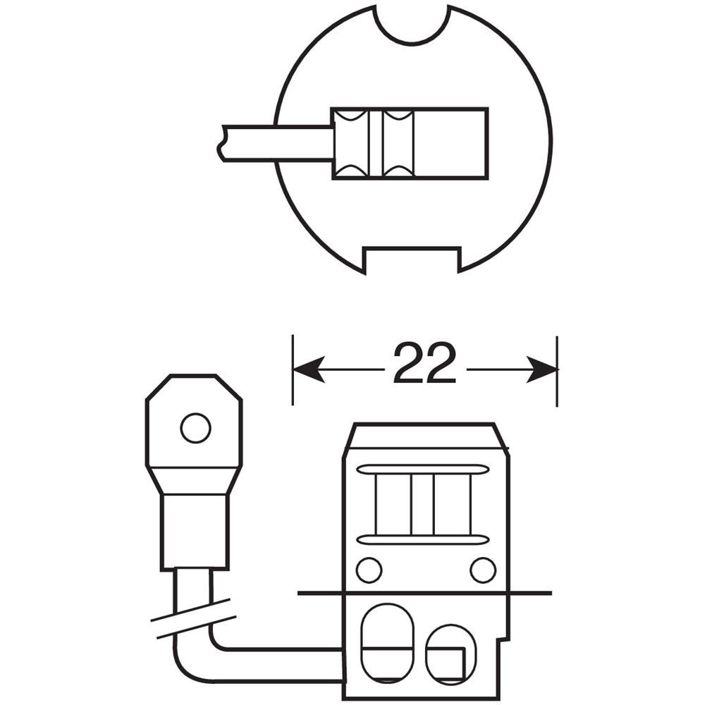 O64151nl 12v Night Breaker Laser H3 55w Pk22s 1 Pz Scatola - Foto 2