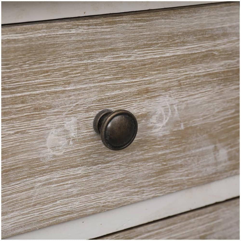 Comodini 2 Pz 35x30x50 Cm In Legno Di Paulownia - Foto 2