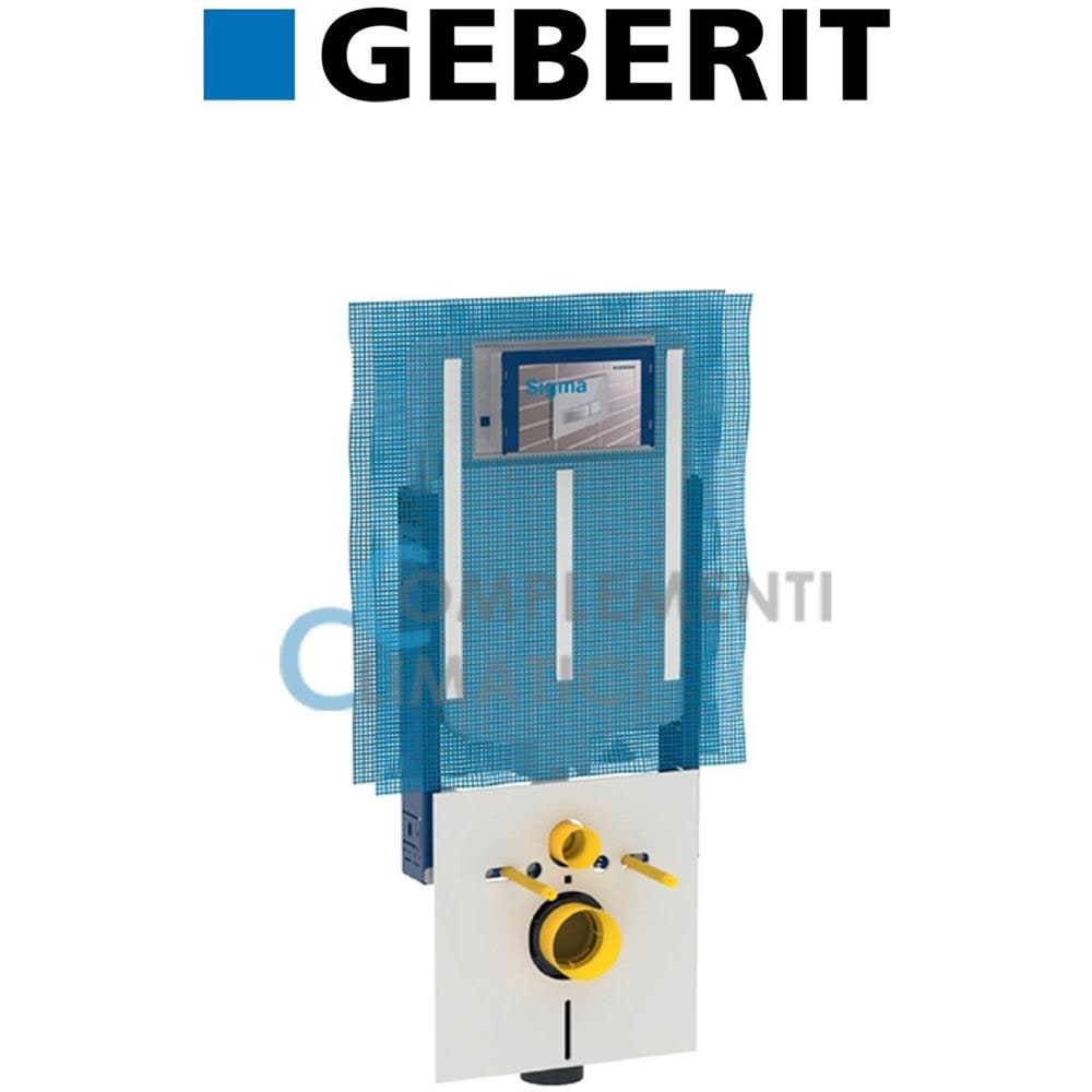 Sigma 8 Cassetta Di Scarico Da Incasso Wc Combifix Italia Con Collegamento Per Aspiratore 110.791.00.1 - Foto 1