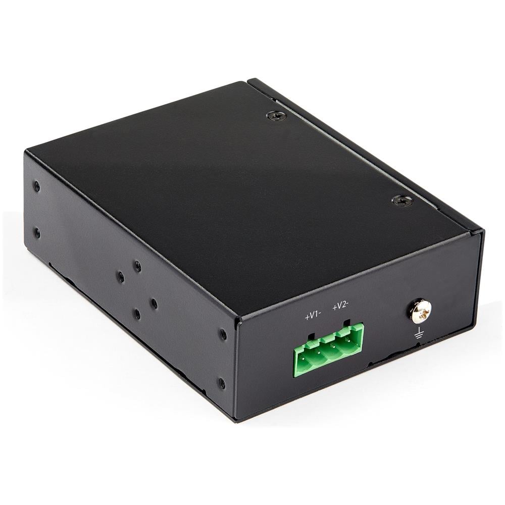 Splitter industriale Gigabit PoE - Splitter PoE+++ Ethernet ad alta velocità 90W - Splitter 12-48V DC Splitter 802.3 bt - Adattatore da LAN /RJ45 Ultra PoE a DC - da -40C a +75C - Foto 4