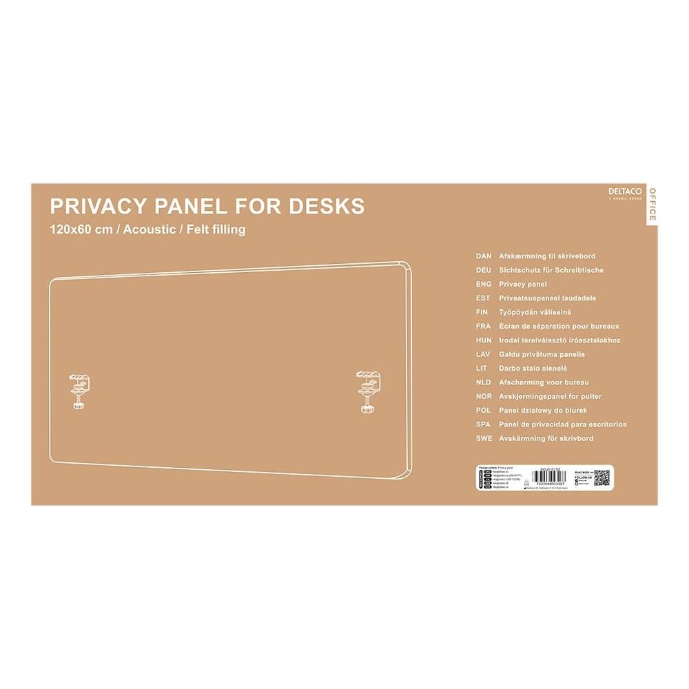 Office, Pannello Privacy Desktop Acustico 1200x600mm - Foto 8