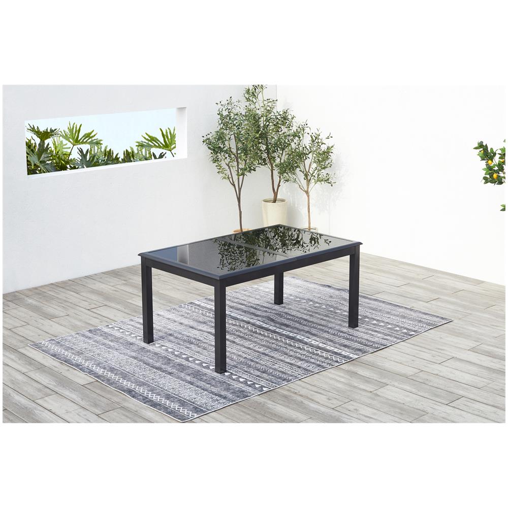 Tavolo Da Giardino E 12 Sedie In Alluminio Grigio Ravenne - Foto 7