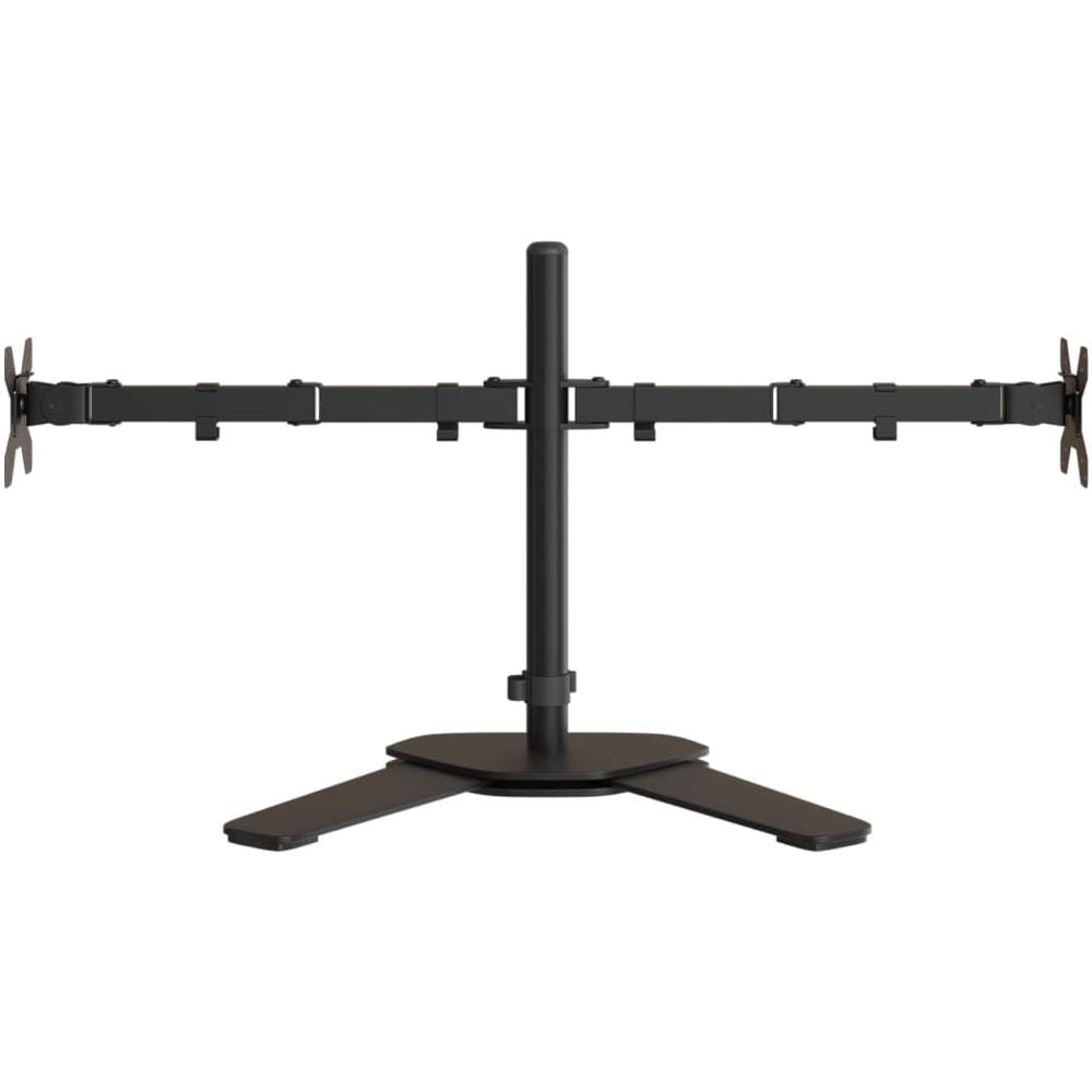 Supporto Per Monitor Doppio In Acciaio Nero Vesa 75/100 Mm - Foto 10